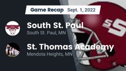 Recap: South St. Paul  vs. St. Thomas Academy   2022
