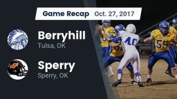 Recap: Berryhill  vs. Sperry  2017