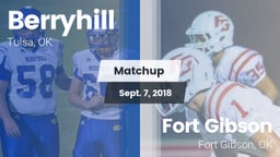 Matchup: Berryhill High vs. Fort Gibson  2018