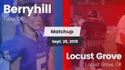 Matchup: Berryhill High vs. Locust Grove  2018