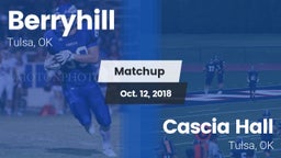 Matchup: Berryhill High vs. Cascia Hall  2018