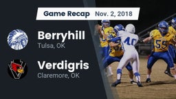 Recap: Berryhill  vs. Verdigris  2018