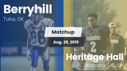 Matchup: Berryhill High vs. Heritage Hall  2019