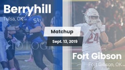 Matchup: Berryhill High vs. Fort Gibson  2019