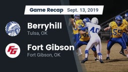 Recap: Berryhill  vs. Fort Gibson  2019