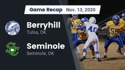 Recap: Berryhill  vs. Seminole  2020