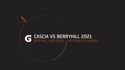 Berryhill football highlights Cascia vs Berryhill 2021