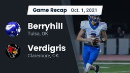 Recap: Berryhill  vs. Verdigris  2021