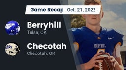 Recap: Berryhill  vs. Checotah  2022