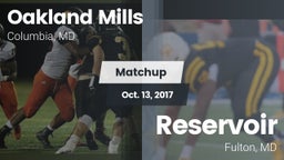 Matchup: Oakland Mills High vs. Reservoir  2017