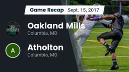 Recap: Oakland Mills  vs. Atholton  2017