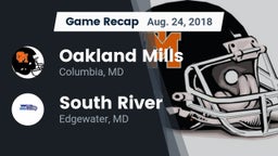 Recap: Oakland Mills  vs. South River  2018