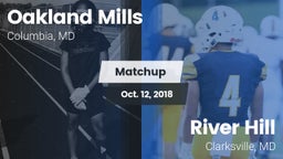 Matchup: Oakland Mills High vs. River Hill  2018