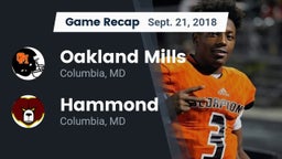 Recap: Oakland Mills  vs. Hammond 2018