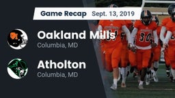 Recap: Oakland Mills  vs. Atholton  2019