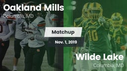 Matchup: Oakland Mills High vs. Wilde Lake  2019