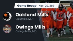 Recap: Oakland Mills  vs. Owings Mills  2021