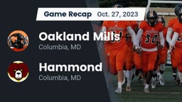 Recap: Oakland Mills  vs. Hammond 2023