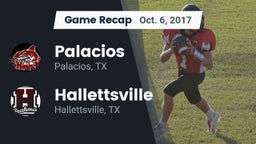 Recap: Palacios  vs. Hallettsville  2017