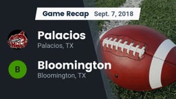 Recap: Palacios  vs. Bloomington  2018