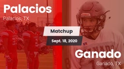 Matchup: Palacios  vs. Ganado  2020