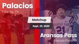 Matchup: Palacios  vs. Aransas Pass  2020