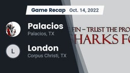 Recap: Palacios  vs. London  2022