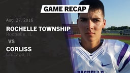 Recap: Rochelle Township  vs. Corliss  2016