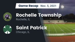 Recap: Rochelle Township  vs. Saint Patrick  2021