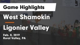 West Shamokin  vs Ligonier Valley  Game Highlights - Feb. 8, 2019