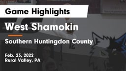 West Shamokin  vs Southern Huntingdon County  Game Highlights - Feb. 23, 2022