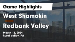 West Shamokin  vs Redbank Valley  Game Highlights - March 13, 2024