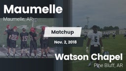 Matchup: Maumelle  vs. Watson Chapel  2018