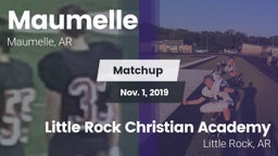 Matchup: Maumelle  vs. Little Rock Christian Academy  2019