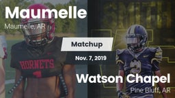 Matchup: Maumelle  vs. Watson Chapel  2019