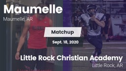 Matchup: Maumelle  vs. Little Rock Christian Academy  2020