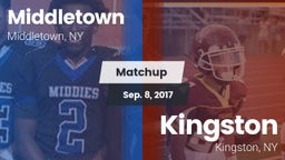 Matchup: Middletown High vs. Kingston  2017