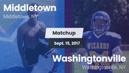 Matchup: Middletown High vs. Washingtonville  2017