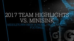 Middletown football highlights 2017 Team Highlights vs. Minisink