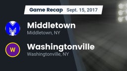 Recap: Middletown  vs. Washingtonville  2017