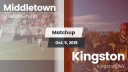 Matchup: Middletown High vs. Kingston  2018