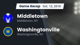 Recap: Middletown  vs. Washingtonville  2018