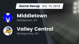 Recap: Middletown  vs. Valley Central  2018