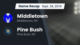 Recap: Middletown  vs. Pine Bush  2018