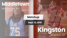 Matchup: Middletown High vs. Kingston  2019