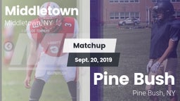 Matchup: Middletown High vs. Pine Bush  2019