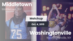 Matchup: Middletown High vs. Washingtonville  2019