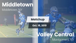 Matchup: Middletown High vs. Valley Central  2019