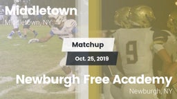 Matchup: Middletown High vs. Newburgh Free Academy  2019