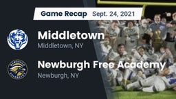Recap: Middletown  vs. Newburgh Free Academy  2021